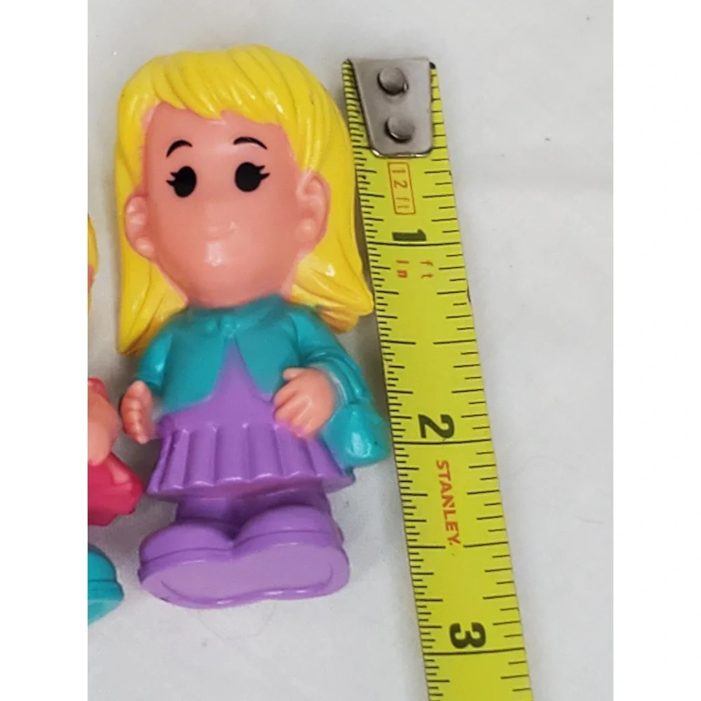 Fisher Price Little People Figures Set of 3 Boy with Glasses‎ Blonde Girls Toy